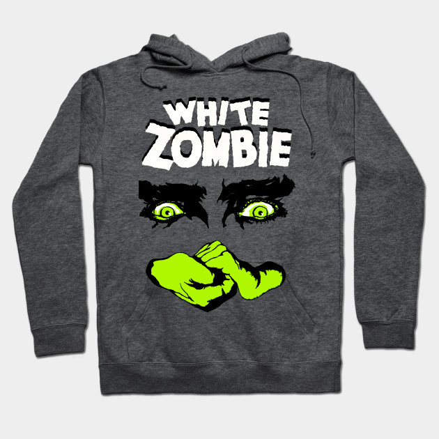 White zombie hoodie top